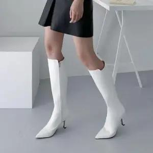 부츠 여성 스틸레토 하이힐 롱부츠 니하이부츠