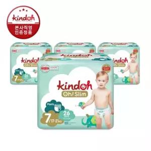 프리미엄 오슬림 팬티 기저귀 7단계 특점보 26매x4팩