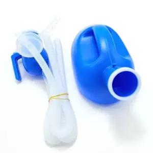 여자소변기 어르신 간이 보조 휴대 소변통 2000ml