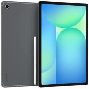 삼성 갤럭시 탭 S10 FE W / S-Pen | 128GB, 8GB RAM, Wi-Fi 전용 10.9 u201D LCD, WiFi 6E 안드로이드 15 태블릿, 4K 카메라 인터내셔널 모델 X520 25W 고속 충전기 번들 (그레이)