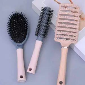 볼륨 헤어 브러쉬 스타일링 두피 마사지 브러쉬 머릿결 엉킴방지