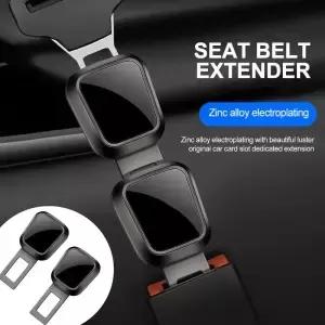 /2pcs 자동차 차량 확장 익스텐더 스트랩 안전 버클 플러그 클립 혼다 BMW 푸조 현대 마즈다 아우디