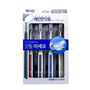 [콩심팥심]칫솔 잇몸과학 4입 덴탈케어 구강케어 치아관리 구강관리 잇몸