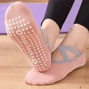 [콩심팥심]논슬립 리본 토우삭스 요가 필라테스 미끄럼방지 발가락 홈트 양말