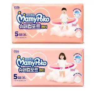 코스트코 마미포코 슈퍼컴포트 팬티 특대형 남아/여아 36매 x3박스 총 108매