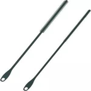 2pcs 실리콘 빨대 브러시 6mm+8mm 엑스트라 롱 청소 재사용 가능한 병 세척 도구 매끄러운 위한 링 구부릴