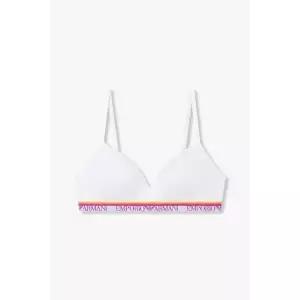 매장정품 EMPORIO ARMANI UNDERWEAR 엠포리오 아르마니 언더웨어 여성 스트라이프 밴딩 패디드 트라이앵글