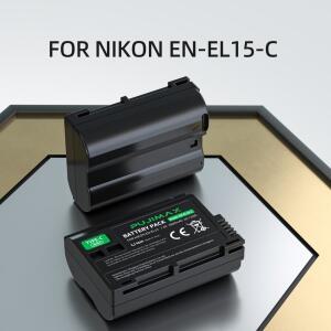 니콘 Z5 II PUJIMAX 2450mAh EN-EL15C 타입-C 충전 배터리