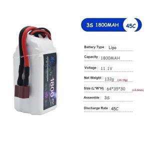 11.1V 리포 배터리 3S 1500mAh 1800mAh 2200mAh 2600mAh 3000mAh 3300mAh 딘스 T 커넥터 XT60 RC 자동차 FP