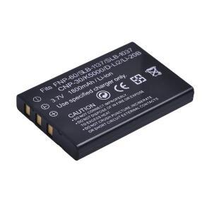 2Pack FNP-60 FNP60 Fujifilm FNP-60 용 배터리 및 LED 벽 충전기 Kodak KLIC-5000 Samsung SLB-1137 Olymp
