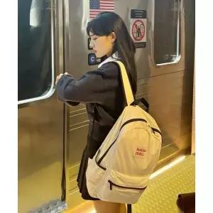 마스마룰즈 Daily backpack_Butter cream