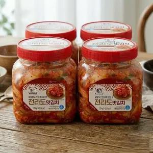 종가 전라도 맛김치 1.2kg 4+1 총5개