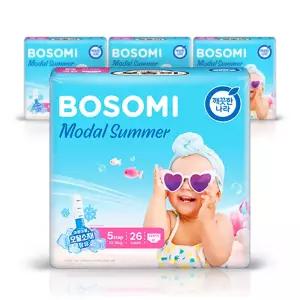보솜이 모달썸머 팬티 아기기저귀 특대 26매 4팩