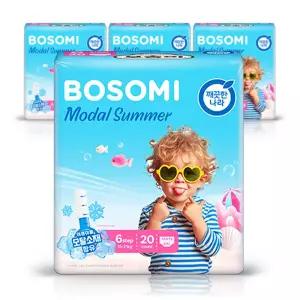 보솜이 모달썸머 팬티 아기기저귀 점보 20매 4팩