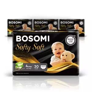 보솜이 소프티소프트 팬티 아기기저귀 대형 30매 4팩