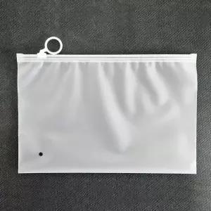 [룽스_66]수납 파우치 베이직 PVC파우치 25x17cm