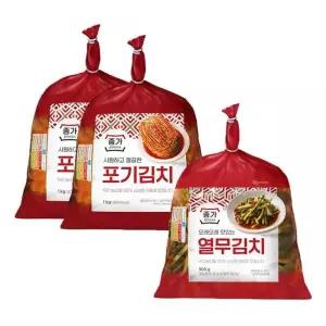 종가 포기김치1kg x 2열무김치900g x 1혼합팩 코스트코 마켓송지2606