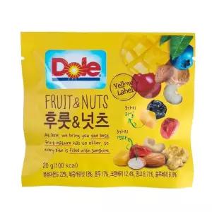 Dole 후룻앤넛츠 20g x 50봉 코스트코 마켓송지2606