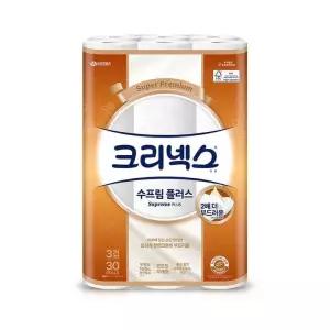 크리넥스 수프림 플러스 화장지 40m x 30롤 코스트코 두레샵2606