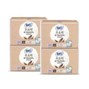 쏘피 유기농 자연의색 무표백 대형 16개 x 4팩 코스트코 마켓송지2606