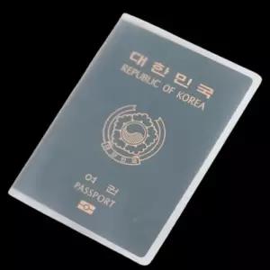 [룽스_66]투명 여권지갑 반투명 기본 여권케이스