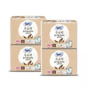 쏘피 유기농 자연의색 무표백 중형 18개 x 4팩 코스트코 마켓송지2606