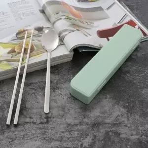 파스텔 휴대용 수저세트(그린)_25494647