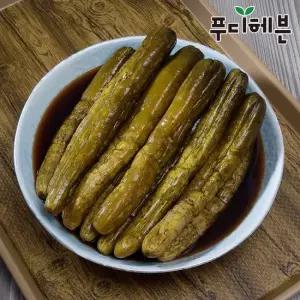 푸디헤븐 물기없이 꼬들꼬들 아삭한 쫄 오이지 5개입