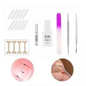 네일케어 불편 성장 발톱 관리 도구 세트 팁10개 포함 발톱정리 (W8BE8A2)