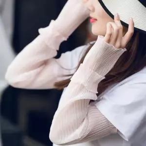 팔토시 여자 레이스 운전 자외선차단
