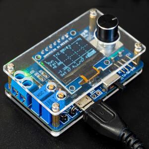 DIY 미니 디지털 오실로스코프 전자 키트 STC8K8A MCU, 0.96 인치 OLED 납땜 프로젝트 실습 솔더 어셈블리