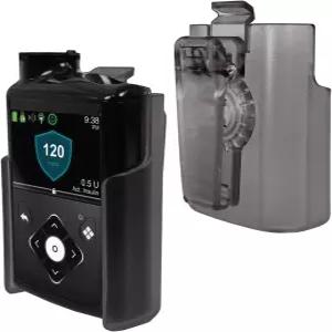 메드트로닉 미니메드 630G 640G 670G 770G 780G 인슐린 펌프용 아티산 파워 홀스터 케이스 - 안전한 360°