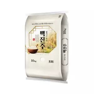 25년산 찰지고 하얀 백진주쌀 상등급 10kg