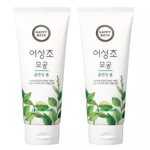 AP 해피바스 어성초 모공 클렌징 폼 200g x2개