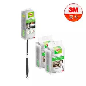 3M [3M]롱핸들 다용도 먼지떨이핸들+리필 2입+리필 8입