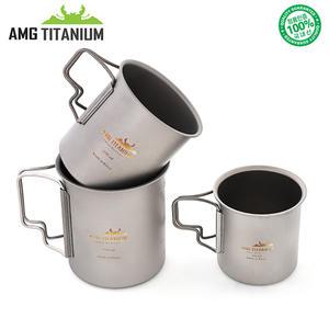 에이엠지티타늄 싱글컵 샌딩 캠핑컵 티탄 캠핑용품 백패킹 등산용품 AMG TITANIUM