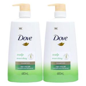 도브 스칼프 너리싱 샴푸 680ml 2개