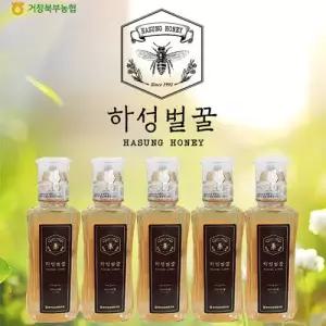 오마켓 북부농협 거창하성 1등급 천연벌꿀 아카시아 500g x 5병