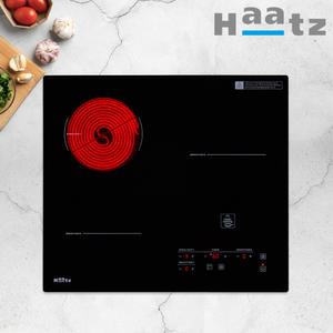 하츠 전기레인지 인덕션 하이브리드 3구 IH-365DTL 빌트인