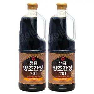 샘표 양조간장 701 1.7L 2개