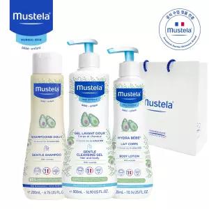 무스텔라 베스트 세트 (바디로션 300ml+클렌징젤 500ml+샴푸 200ml)
