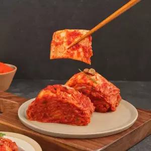 미국FDA승인 국산 농산물로 만든 청정지역 봉화 맛김치 5kg  김장 배추 생김치