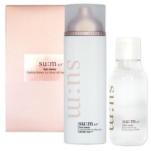 숨37도 선 어웨이 쿨링 워터리 선블럭 에이디(증량) 스페셜 기획세트