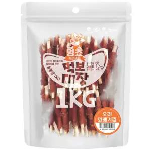 멍쵸 먹보대장 오리꽈배기 1kg 1개