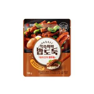 샘표 쓱쓱싹싹 밥도둑 돼지고기장조림 130g  x 3개
