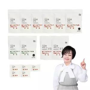 빅마마 이혜정의 시크릿코인 205개 편안한맛 6팩+5알+개운한맛2+편안한