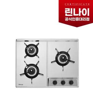 RBR-NS306JAC 린나이정품 3구 빌트인가스레인지/AC 전기코드식