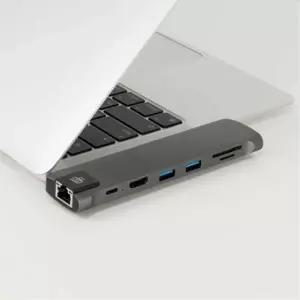 맥북전용 듀얼 USB 멀티허브 C타입 인터페이스 젠더 (WFK8ZP6)