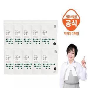 키친스토리 빅마마이혜정의 시크릿코인 개운한맛 80g x 10팩 총 200알