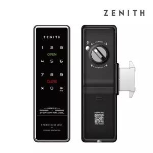 [제니스] 후크타입 디지털도어락 ZT700N 미닫이 샷시 현관문도어락